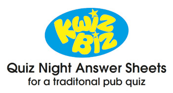 Quiz Time Answer Sheets