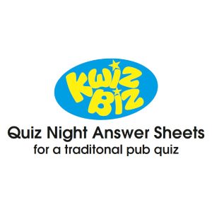 Quiz Time Answer Sheets